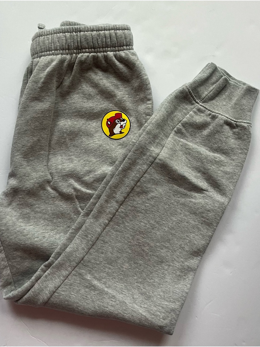 Buc-ee’s Grey Jogger Sweatpants Size M